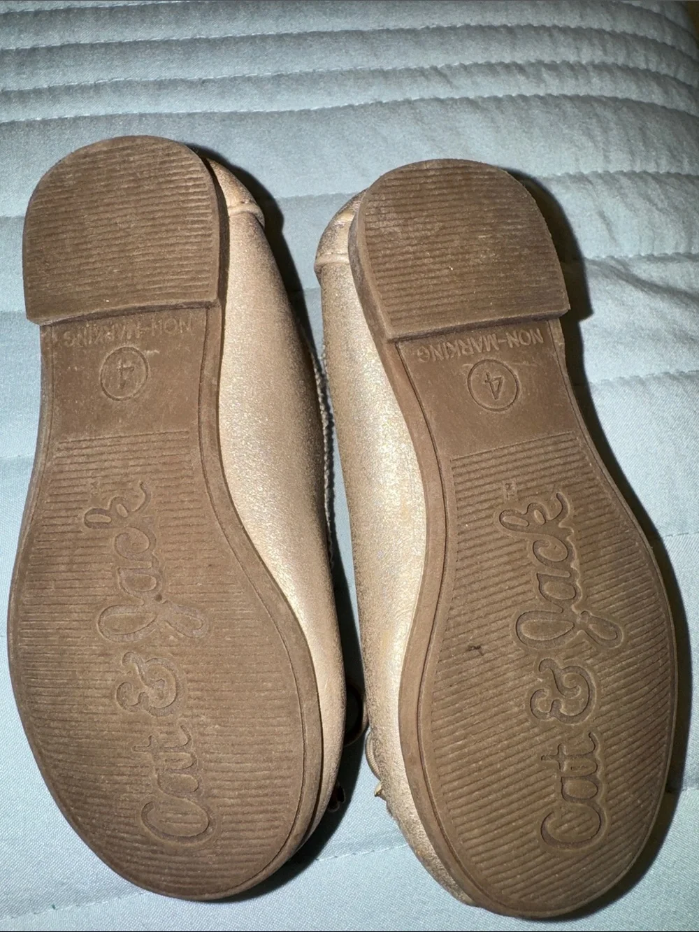 Gold Sparkly Dress Shoes